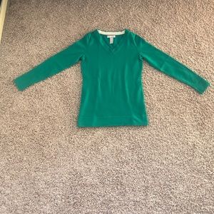 🏵(2 for $7) 🏵 BR, Merino Wool, V neck sweater